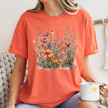 Wildflower Boho Cottagecore Vintage T-Shirt