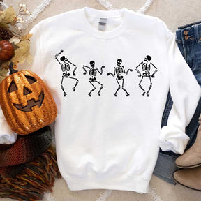 Dancing Skeleton Halloween Party Sweatshirt