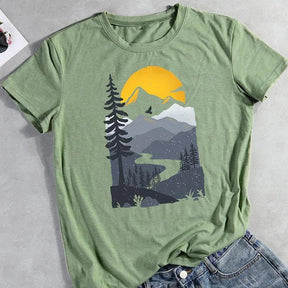 Hiking Landscape Hiking T-Shirt