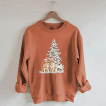 Christmas Golden Retriever Sweatshirt