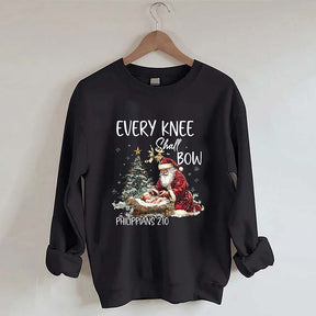 Every Knee Shall Bow Sweatshirt