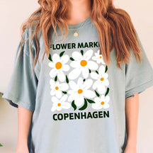 Flower Market Copenhagen Muted Floral T-Shirt