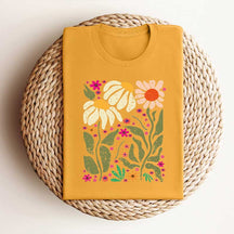 Wildflower Ladies Gift Floral T-Shirt