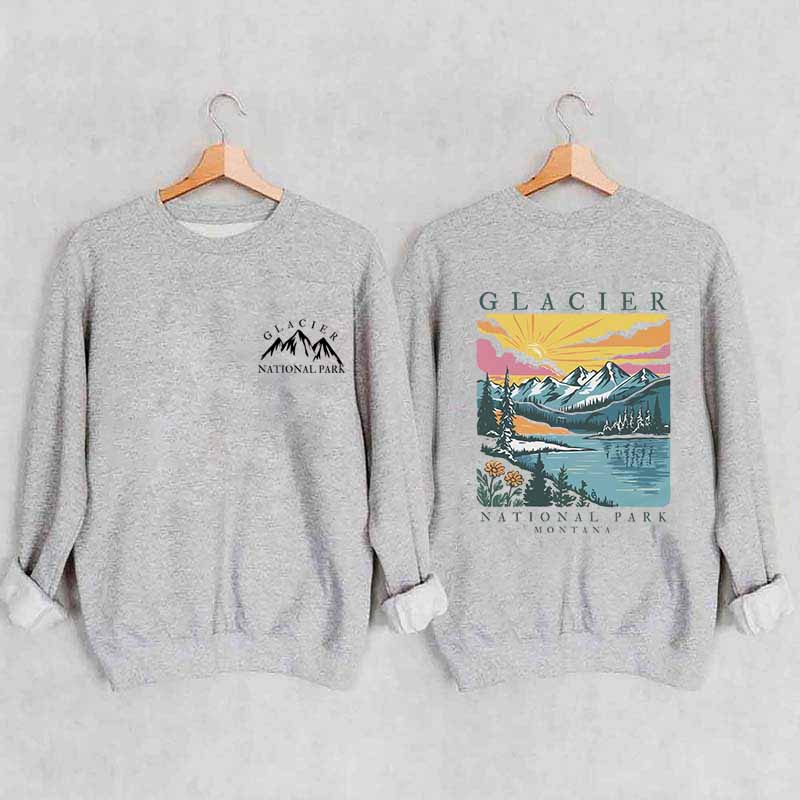 Glacier National Park Sweatshirt