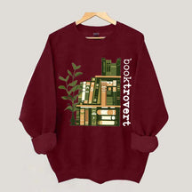 Trendy Booktrovert Cool Readers Sweatshirt