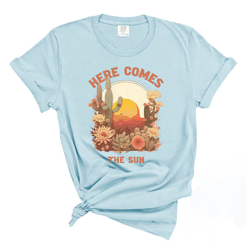 Here Comes The Sun Cactus T-Shirt