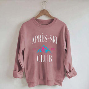 Vintage Style Apres Ski Club 80s Sweatshirt