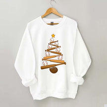 Baseball Christmas Tree Sweatshirt