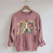 Rib Cage Cottagecore Wildflower Sweatshirt