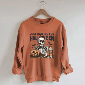 Just Waiting for Halloween Sweatshirt