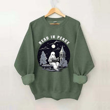 Halloween Read In Peace Sweatshirt