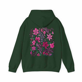 Cute Pink Flower Hoodie