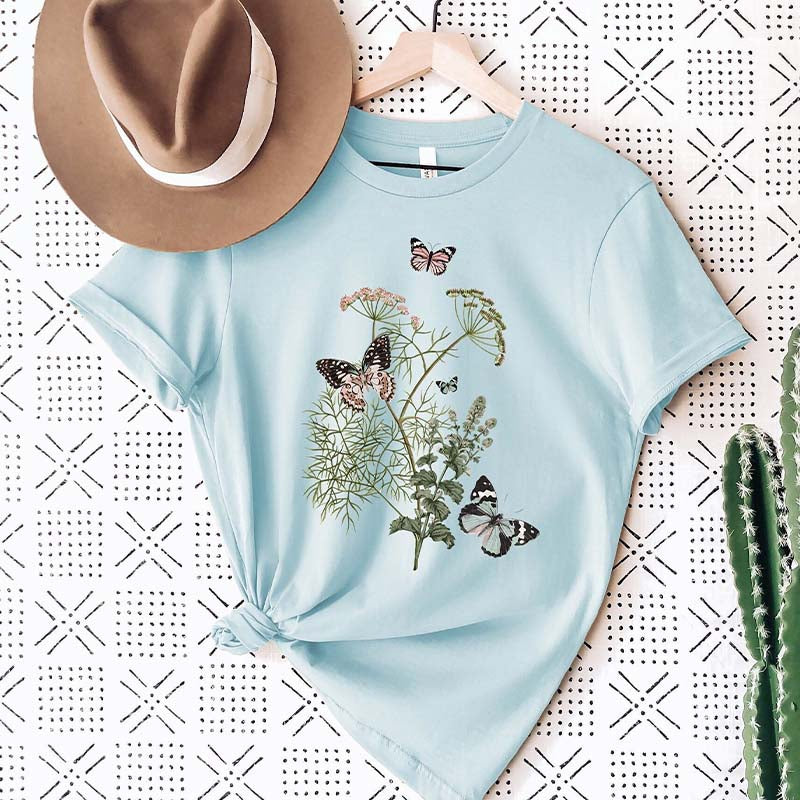 Wild Meadow Flower Nature T-Shirt