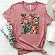 Wildflowers Plant Mom Cottagecore T-Shirt