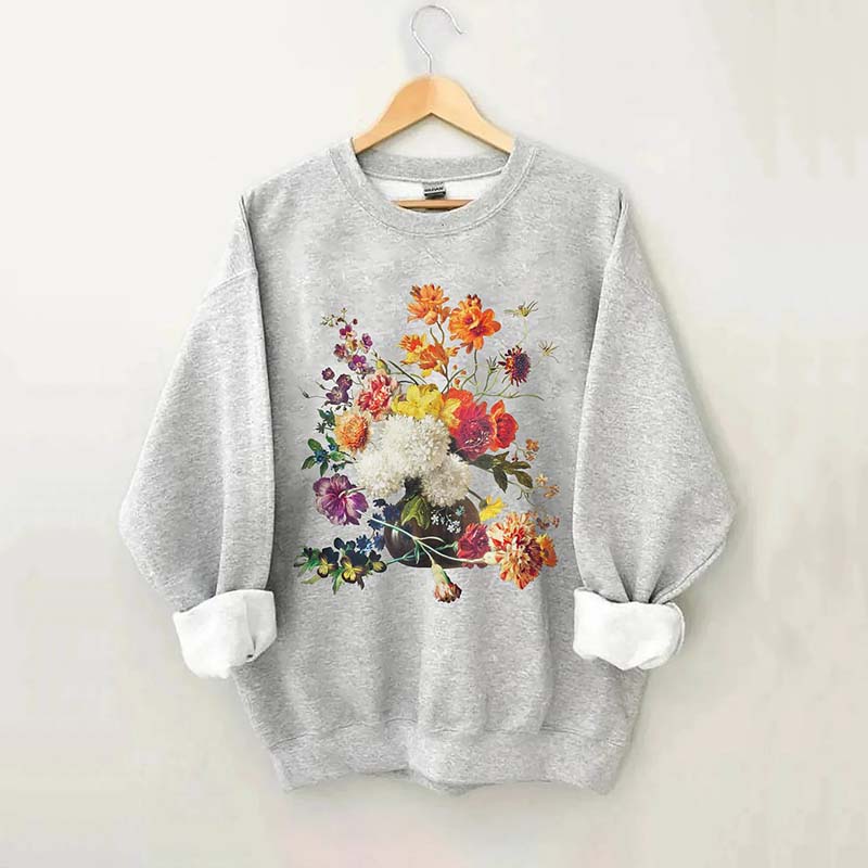 Aesthetic Flower Lover Sweatshirt