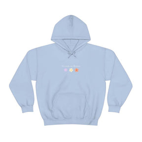 No Rain No Flowers Minimalist Hoodie