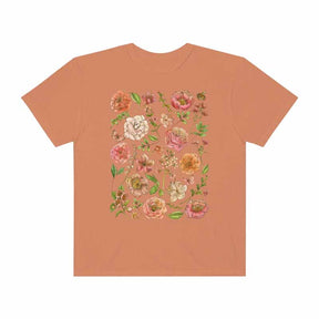 Boho Wildflowers Pastel Floral T-Shirt