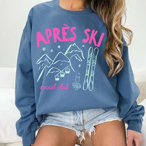 Winter Sports Snowboard Womens Ski Sweatshirt