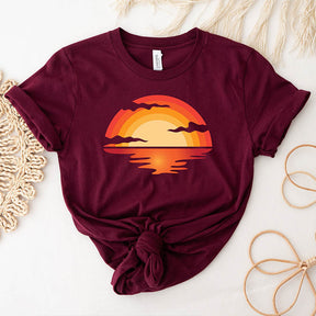 Sunset Sunshine Beach T-Shirt