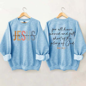 Jesus Women Religious Minimal Sweatshirt