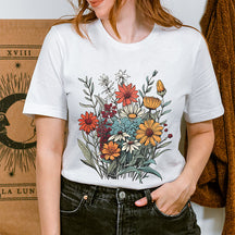 Wildflower Minimalist Gift T-shirt