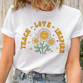 Cute Teacher Love Inspire T-Shirt