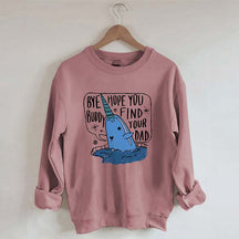 Christmas Whale Ugly Sweatshirt