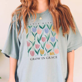 National Flower Grow In Grace T-Shirt