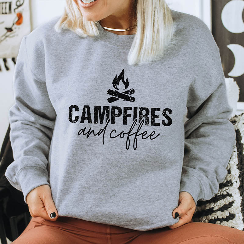 Campfires Outdoor Adventure Sweatshirt