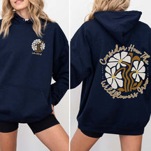 Boho Christian Wildflowers Hoodie