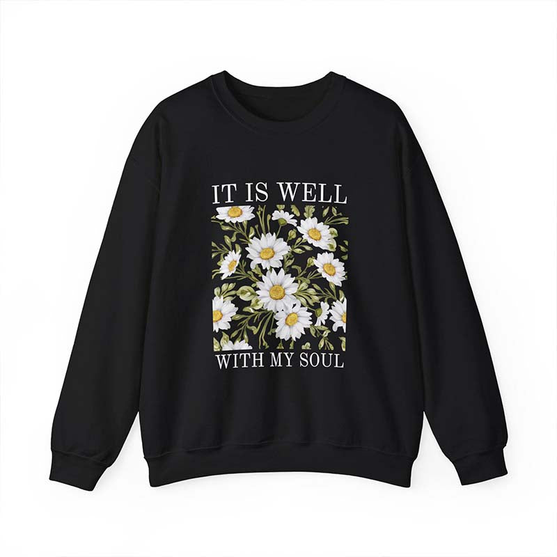 Vintage Floral Spiritual Faith Sweatshirt