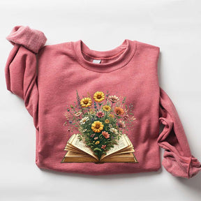 Wildflower Book Lovers Sellers Sweatshirt