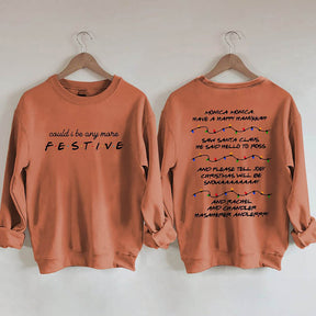 Friends Inspired Holiday Christmas Sweatshirt