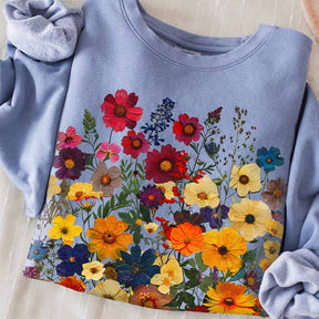 Comfort Colors Boho Garden Botanical Sweatshirt