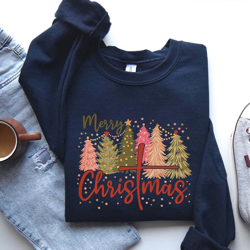 Merry Christmas Faith Sweatshirt