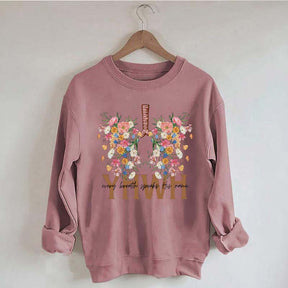 YHWH Flower Sweatshirt