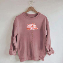 Lotus Flower Breathe Yoga Sweatshirt