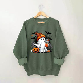 Cute Ghost Tombstone Sweatshirt