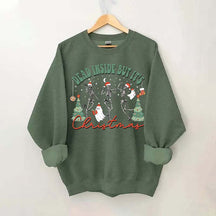 Dead Inside But It's Christmas Sweatshirt