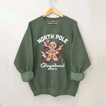 North Pole Gingerbread Baking Co Sweatshirt