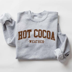 Hot Cocoa Cute Holiday Season Sweatshirt