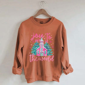 Joy To The World Christmas Sweatshirt