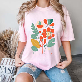 Comfort Colors Wildflower Aesthetic T-Shirt