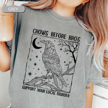 Funny Crows Before Bros T-Shirt