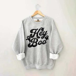 Hey Boo Halloween Sweatshirt