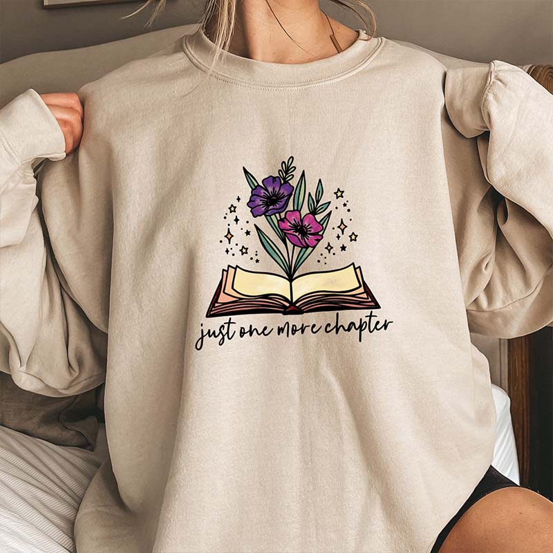 One More Chapter Readers Are Leaders Sweatshirt