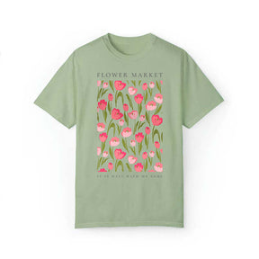 Tulip Floral It Is Well With My Soul T-Shirt