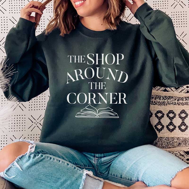 The Shop Around The Corner Bookworm Sweatshirt