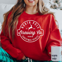 Brewing Co North Pole Christmas Sweatshirt