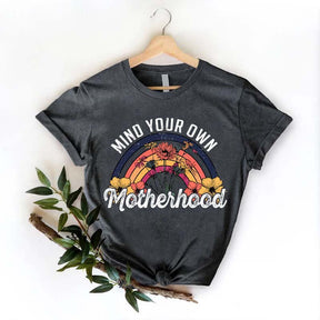 Boho Hippie Mom Motherhood T-Shirt